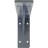 2"W x 12"D x 5 1/4"H Embrey Steel Bracket, Hammered Silver-64105819-89194596