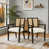 Beige, brun foncé