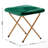 Oversize Portable Faux Fur Folding Saucer Moon Chair with Folding Ottoman-2097722489-2097748749