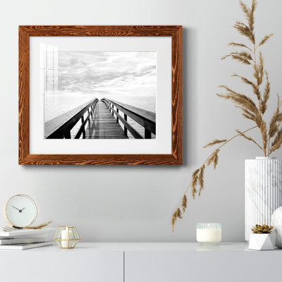 Pier Reflections - Photographie avec cadre photo