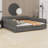 Modern Upholstered Platform Bed Frame Featuring USB Ports and 2 Storage Drawers-17481568