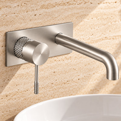  Madrid Wall Mounted Mono Basin Mixer