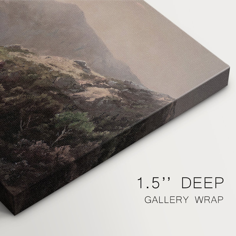 Paysages rétro-CCLXVII -Galerie enveloppée Cavas, 8 x 12