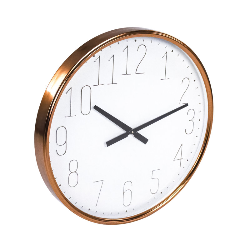 Metal Analog Wall Clock