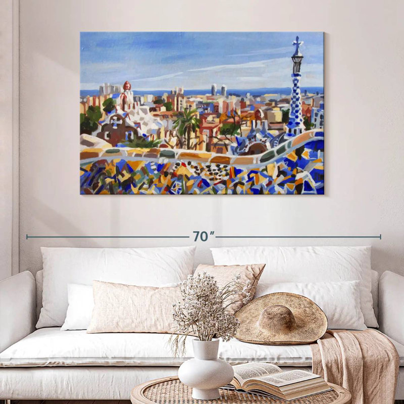 Sireci Barcelona Gaudi, 32" H x 48" W