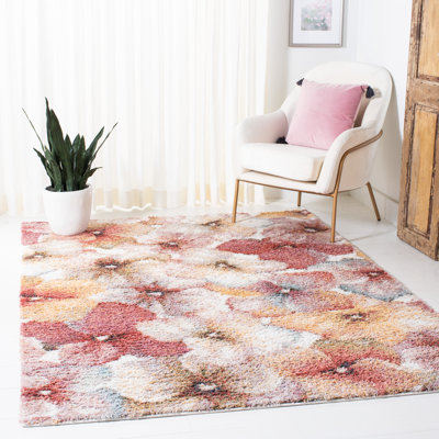 Subramanya Performance Floral Rug