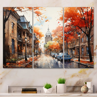 " Old Street Boston Views " 3 - Pieces