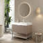 Ensemble de meuble-lavabo simple autoportant 36 po avec plateau uni Pizzerro