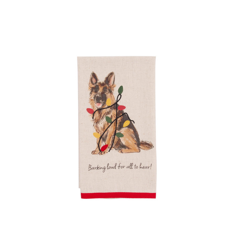 Serviette de Noël Barking