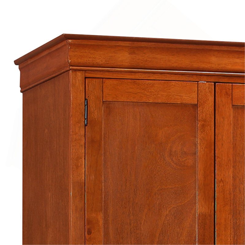 Charmante armoire de rangement pour une organisation polyvalente et un attrait élégant, Chêne