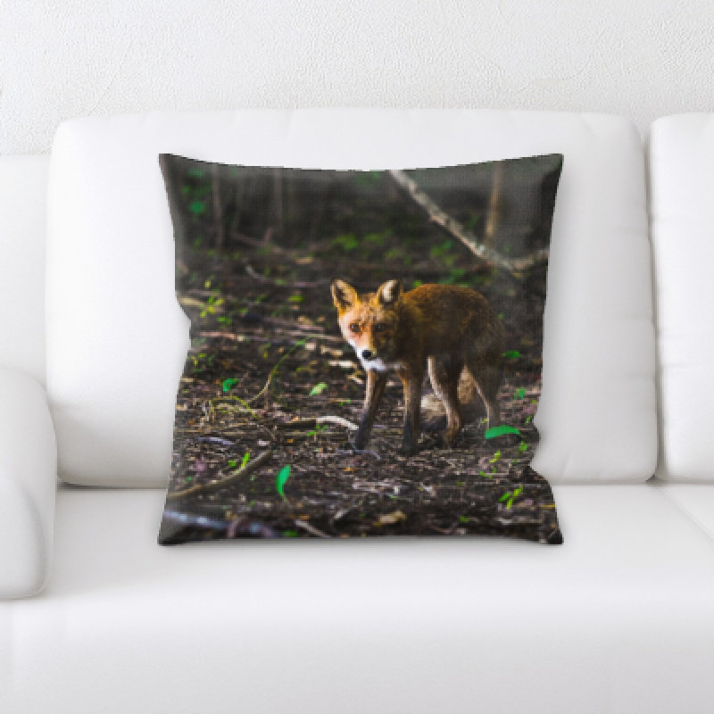 Microsuede Throw Pillow