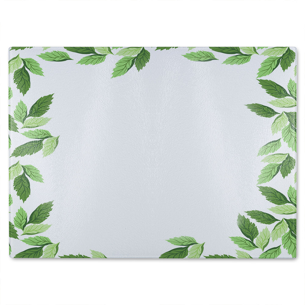 Border Glass Chopping Board