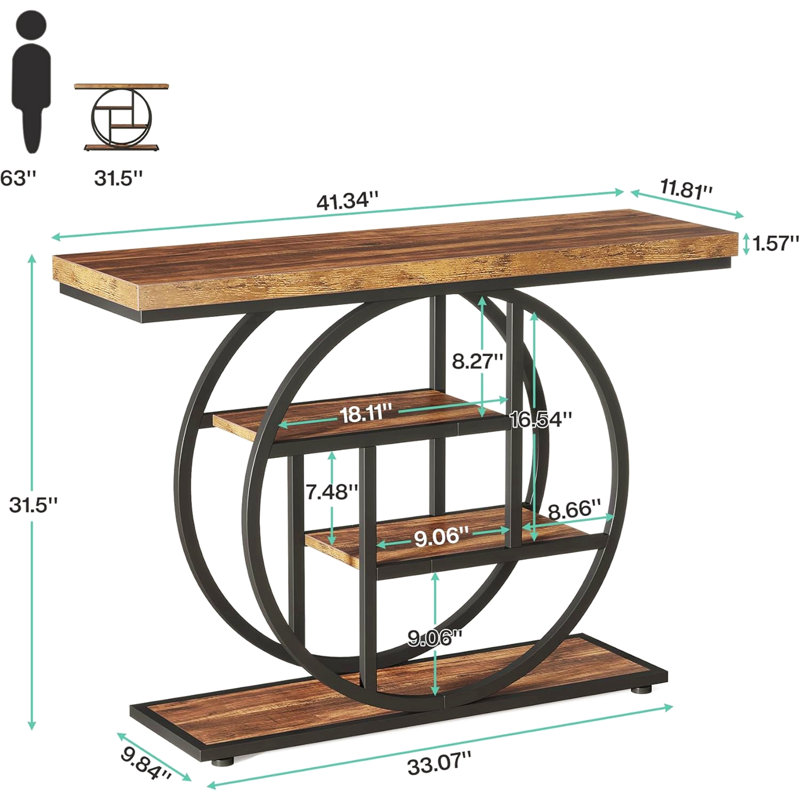 Table console 41,3 po