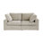 Kenda Tenia 80'' Linen Slipcovered Modular Sofa-2129459330