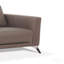 Taupe Leather Chair-129381106