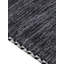 Azizi Striped Hand Woven Cotton Black Rug-62566537