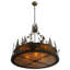 Moose At Dusk 4 - Light Chandelier-1250085470