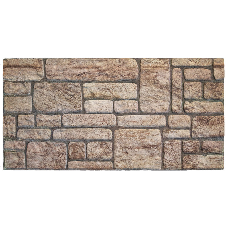 Panneaux muraux beiges 19,7 "x 39,4" Falkirk Uffcott (paquet de 5), Beige