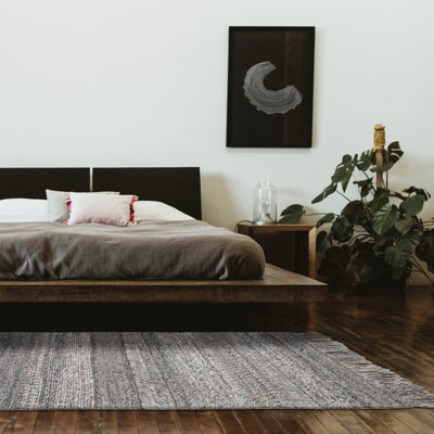 Tapis gris Sienna 5 pi 1 po x 8 pi 1 po