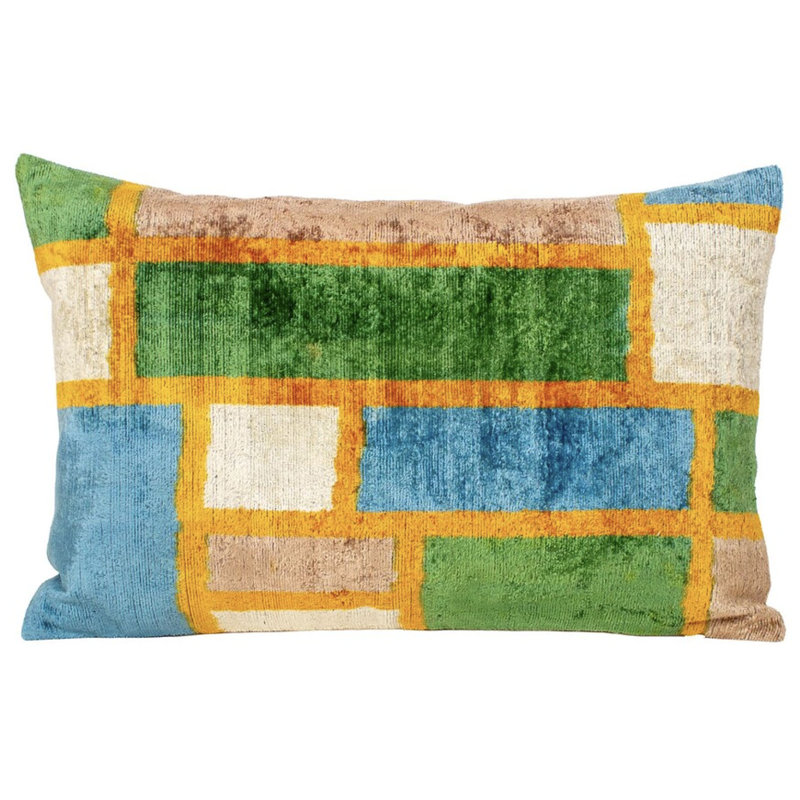 Housse de coussin rectangulaire en soie Silk