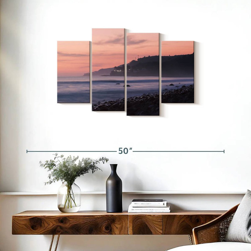 Nicci El Tunco Beach Dawn, 22" H x 36" W