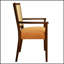 Ensemble de 2 chaises de salle à manger élégantes en rotin avec accoudoirs à dossier, durables et confortables pour les intérieurs modernes-1657818121-1657818135
