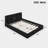 Artistic Platform Bed in King Size-1995225547