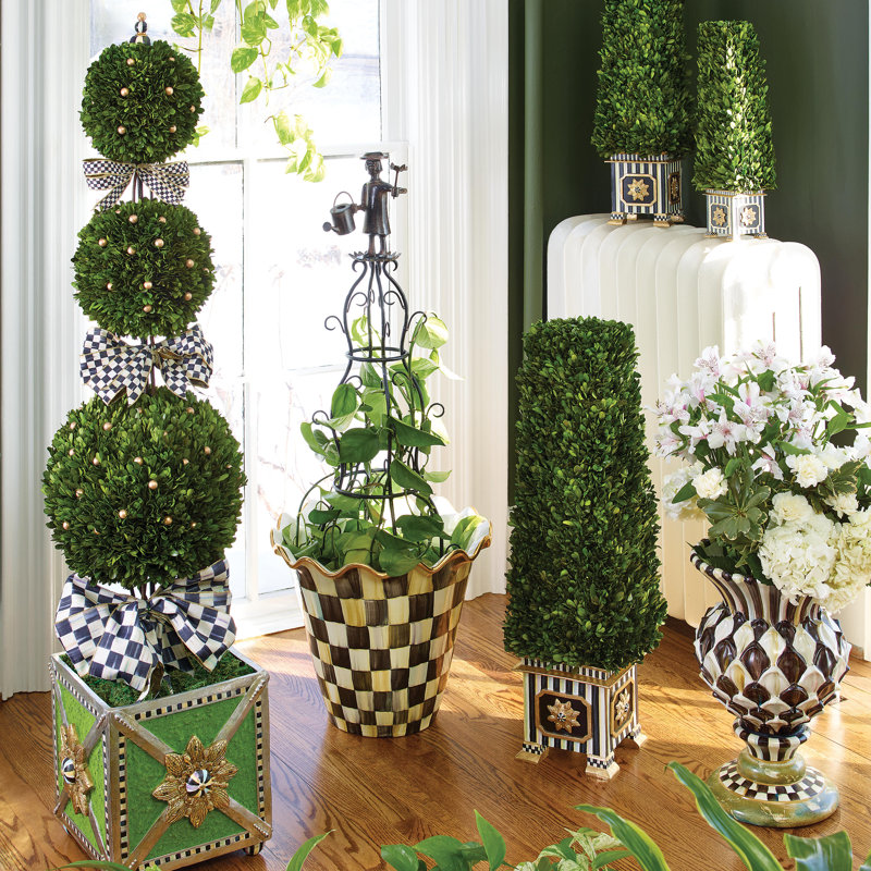 Courtly Check® Ceramic Jumbo Garden Pot