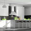 30" 400 CFM Convertible Wall Mount Range Hood in Stainless Steel