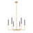 Gaultier 
Mordern Gold 6 Light Chandelier-123223187