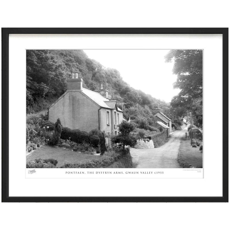 Pontfaen, The Dyffryn Arms, Gwaun Valley C1955 by Francis Frith - Single Picture Frame Print, 28cm H x 36cm W x 2.3cm D