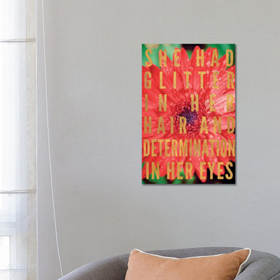 Glittery Flower II by Susan Bryant - Gallery-Wrapped Canvas Giclée on Canvas
