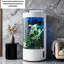 Aquarium semi-circulaire à filtration arrière avec barre supérieure-230919562-230919564