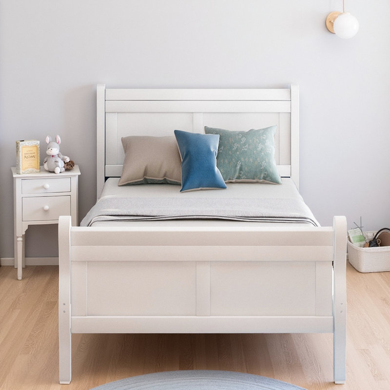 Lit plateforme Classic Classic, Blanc