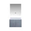 Ensemble de meuble-lavabo mural simple 30 "avec miroir Geneva-91877424-87285955