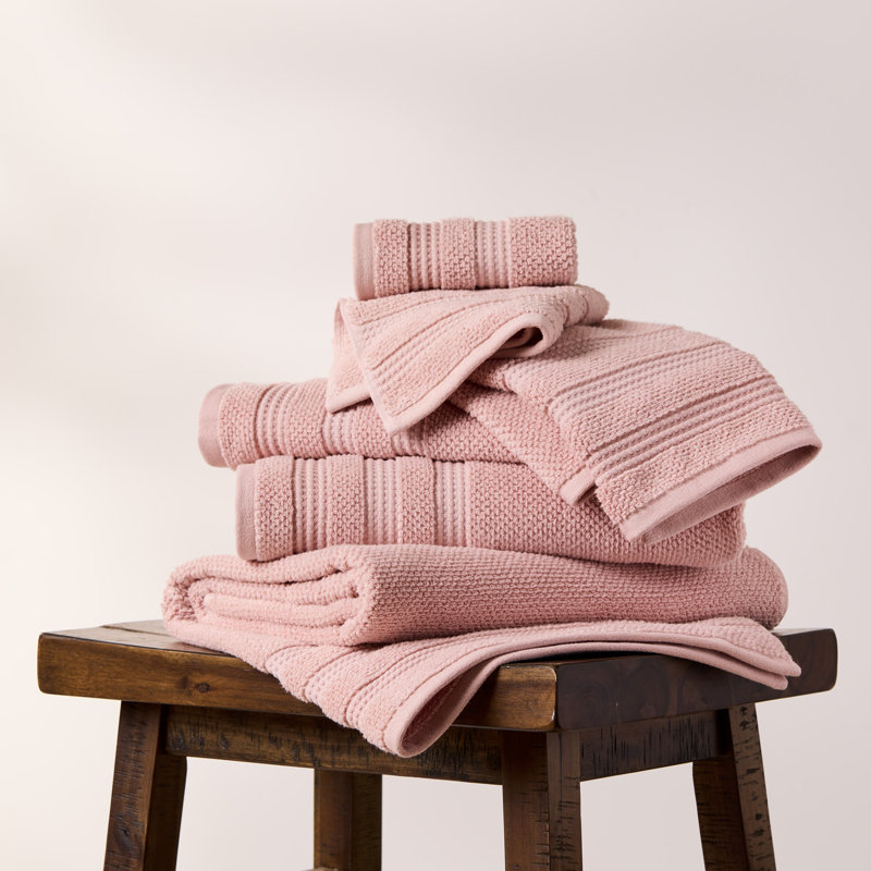 Portland Pink Fairy 6pk Assorted Towel Set, Pink Fairy