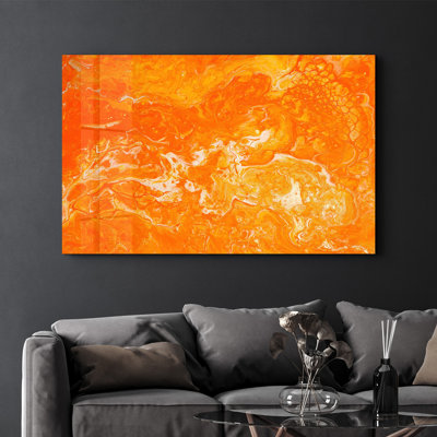 Peinture murale élégante en verre trempé 100% verre trempé, épaisseur: 0,16 pouce | Imprimé UV pour des couleurs éclatantes et une durabilité | Parfait pour la décoration intérieure et l'esthétique moderne