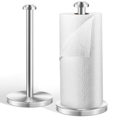 Freestanding Paper Towel Holder Ebern Designs Color: Silver