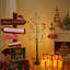 4.92' H Lighted Artificial Christmas Tree
