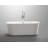 55.12" x 29.53" Freestanding Soaking Acrylic Bathtub