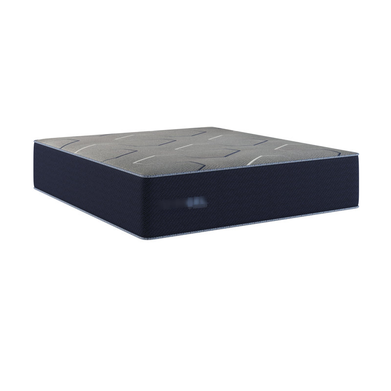 Grand matelas avec fonctionnalité de refroidissement Gen Ii et double, mousse bleu marine, 80 pouces de long, 60 de large, 12 haut, 96 livres, unité à ressorts enveloppés individuellement pour un sommeil paisible et une qualité à long terme