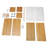 Accent Side Table with Bamboo Base-98284318