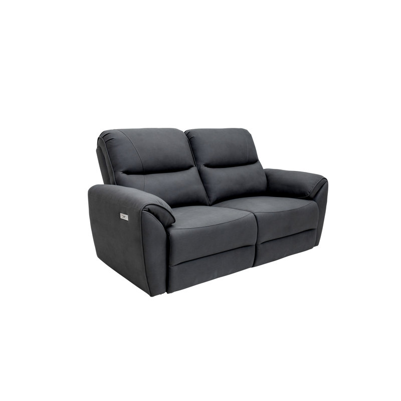 Bettylu FABRIC ELECTRIC SEATER RECLINER - CHARCOAL, 3