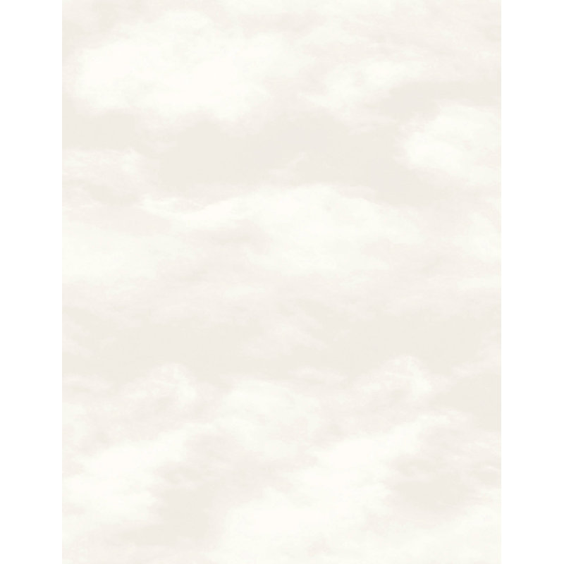 Style Sisters Classic Cloud Design Wallpaper Roll, Beige