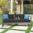 Cape Coral 3 Seater Sofa W/ Metal Tray