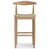 Siège beige / structure naturelle est en rupture de stock