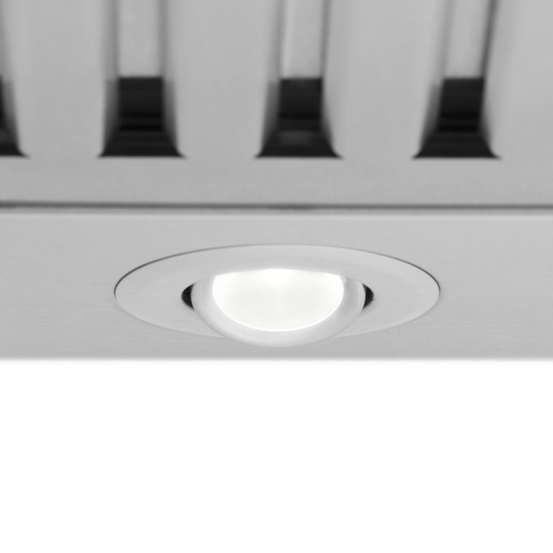 ZLINE 24" Convertible Wall Mount Range Hood in Stainless Steel with 2-Piece Charcoal Filters