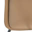 Chaises de salle à manger modernes en similicuir minimaliste, pieds en fer, chaises à dossier rembourrées de style nordique-542792674