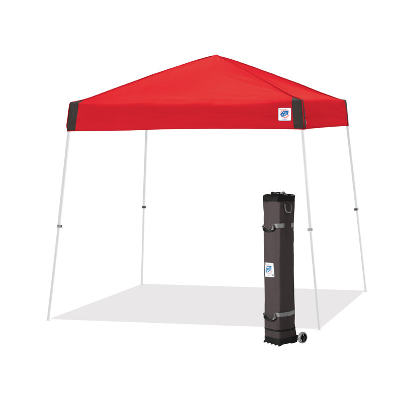 Red 12' x 12' Steel Frame Instant Shelter Canopy