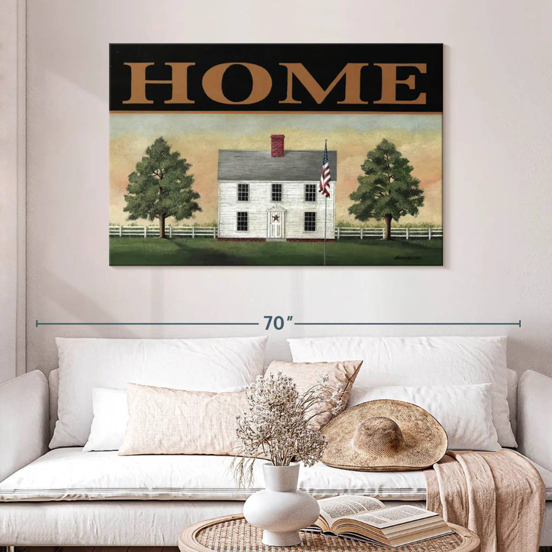 Plaque murale Kema Colonial Home, H 32 po x l 48 po